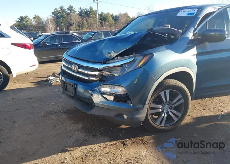 2016 Honda Pilot Ex-L из США, поврежденный, VIN 5FNYF6H57GB018088